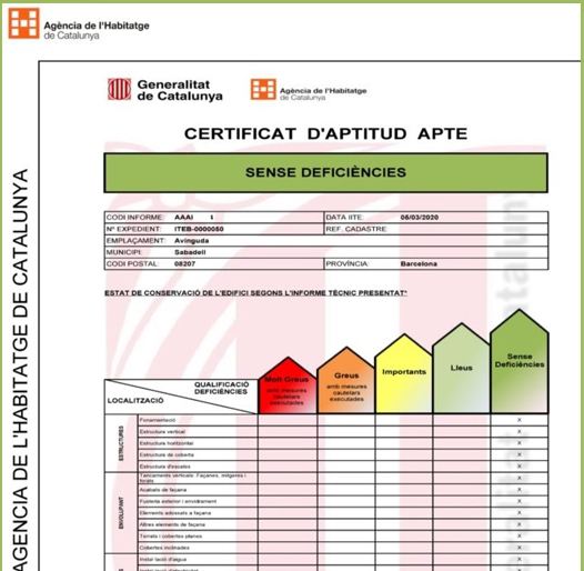 INSPECCIÓ TÈCNICA DE L’EDIFICI